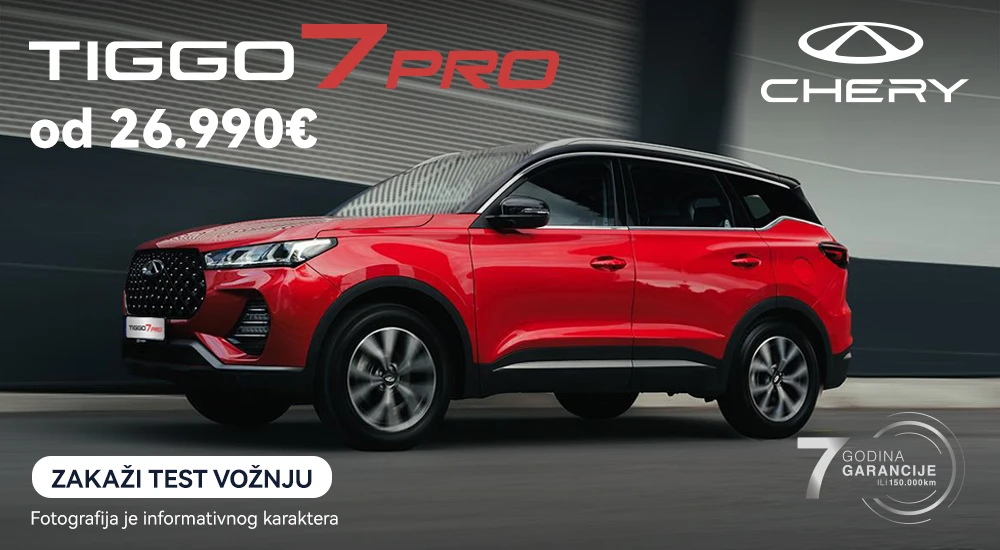 Najbolja vrednost u klasi? Tiggo 7 Pro - cena od 26.990 EUR!