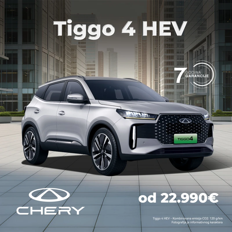 Iskoristi priliku, upoznaj nove Chery modele na Sajmu!
