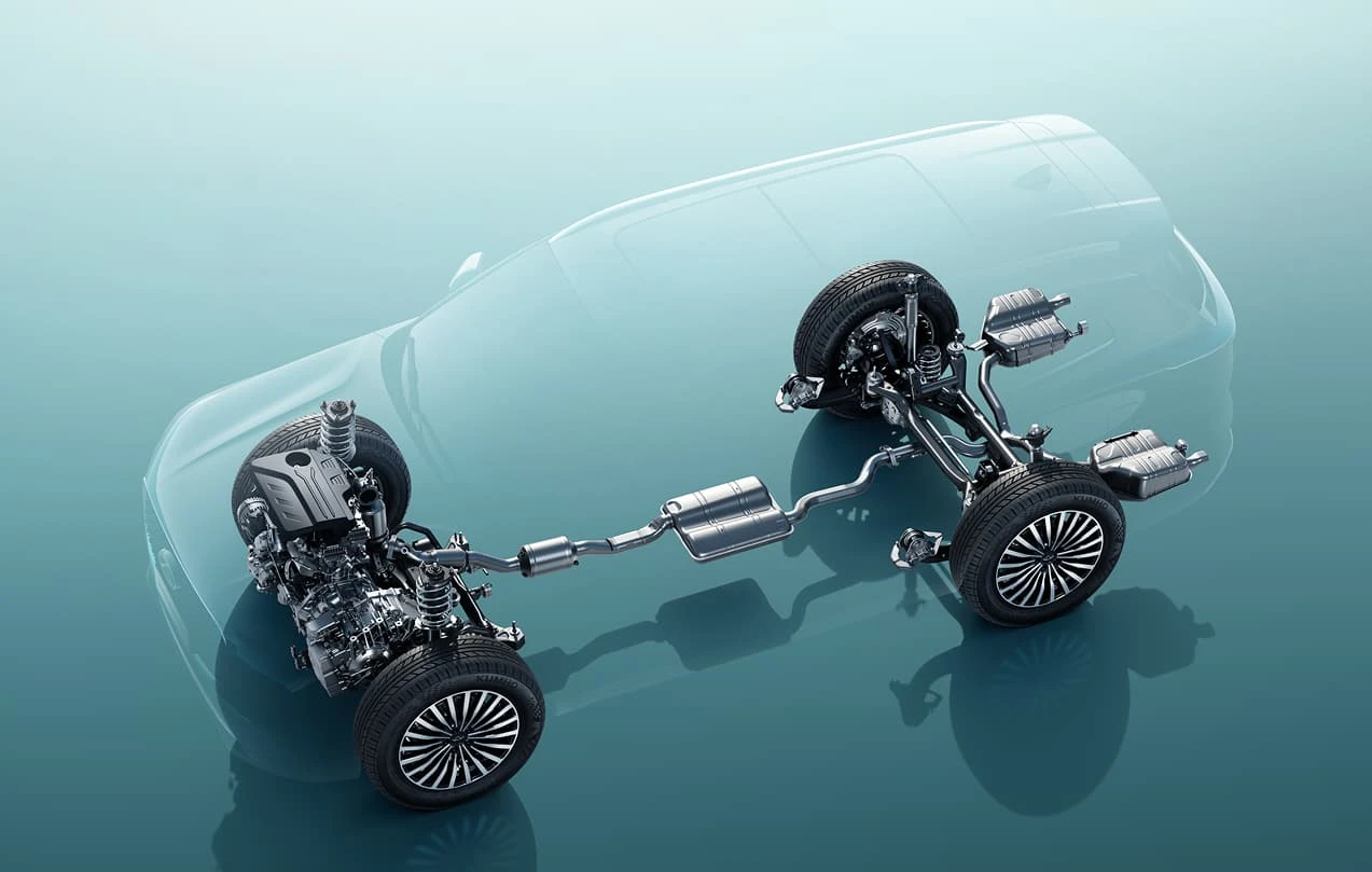 Namenski hibridni menjač (DHT) + motor